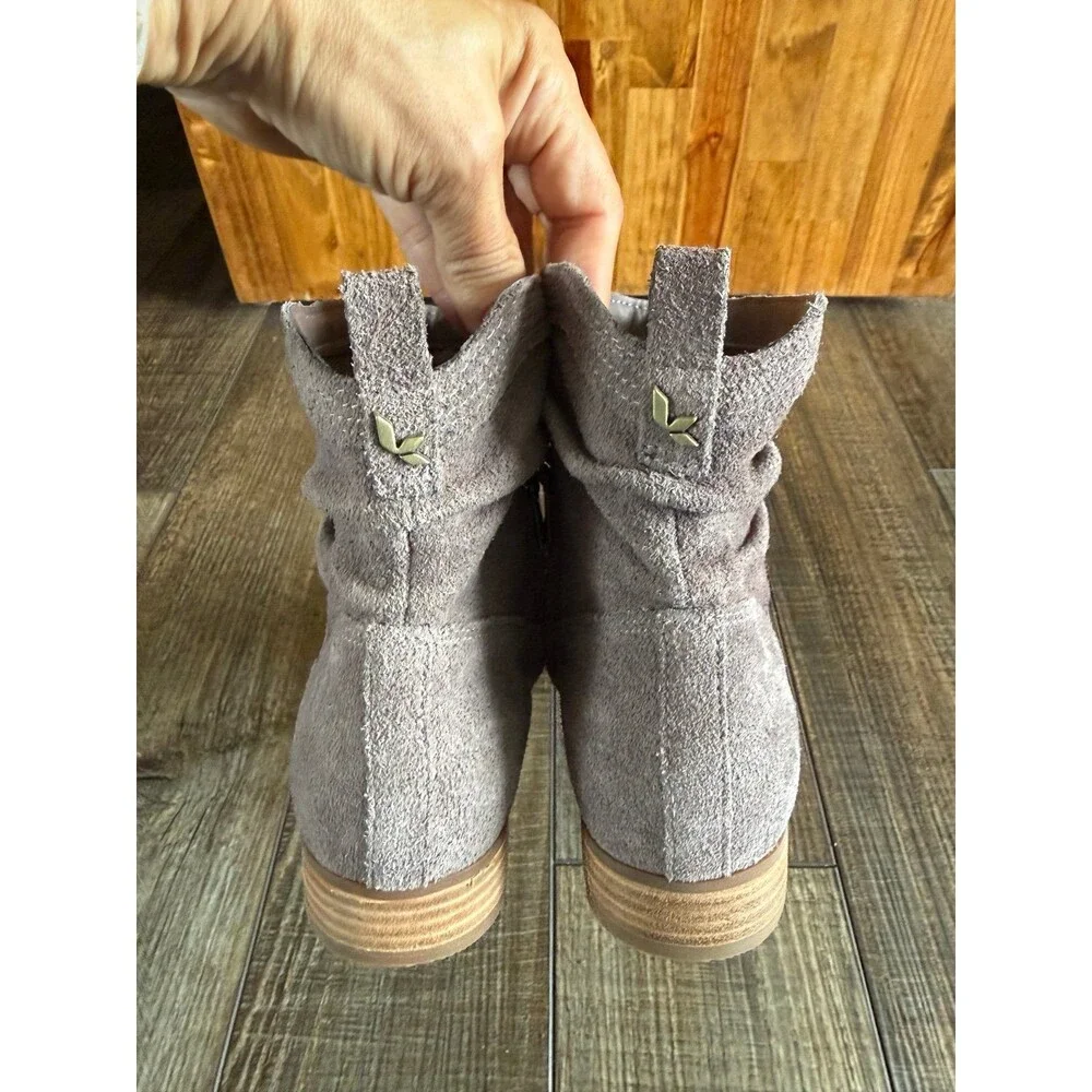 Koolaburra by UGG Lorelei Slouch Suede Boots Sz. 9.5 New Taupe